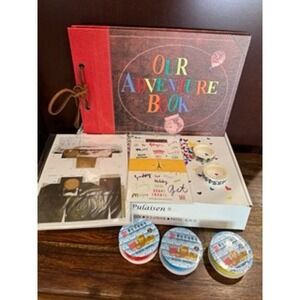 Disney Pixar NEW Our Adventure Book UP Scrapbook Photo Album Stickers More